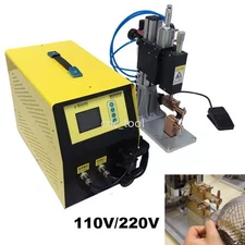 Desktop Pneumatic Spot Welder Sheet Metal Butt Welding Machine Steel Iron Plate