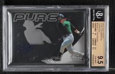 2014 Leaf Trinity Pure Auto DJ Peterson #P-DJP BGS 9.5 GEM MINT Auto 3c7