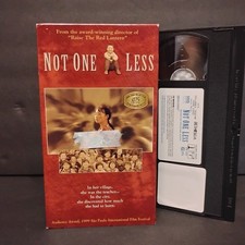 Not On Less VHS Sony Classics/Columbia 2000 w/Wei Whinz