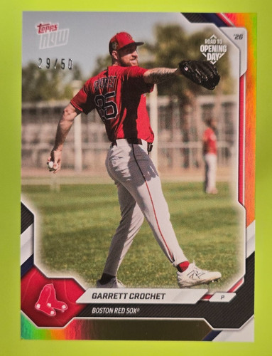 2026 Topps Now OD-12 Garrett Crochet
