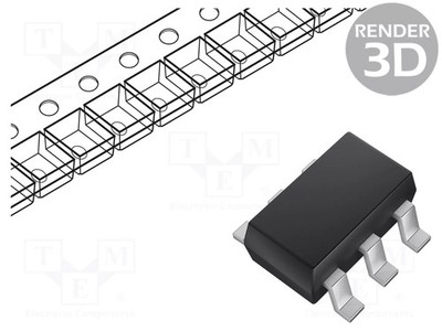 60V 0,12W SOT363 unipolar Transistor: N-MOSFET x2 0,14A