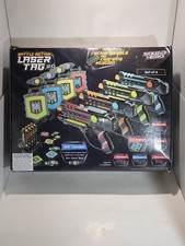 Squad Hero Rechargeable Laser Tag 360  Sensors  LCDs - Set of 4
