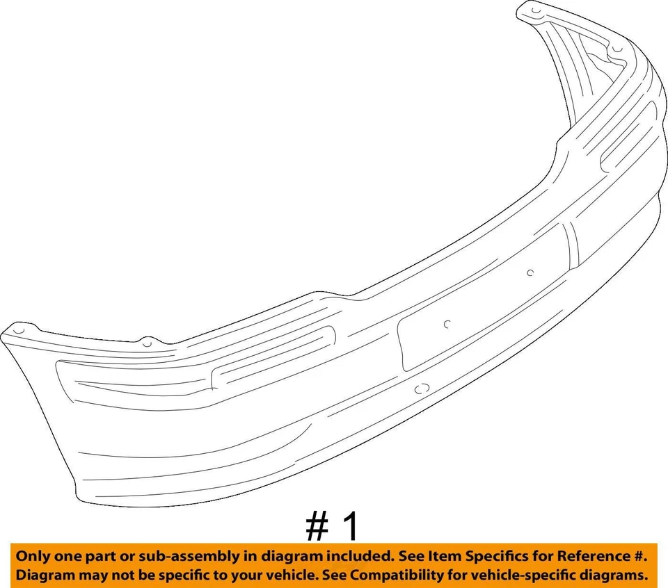 SE ADAPTA A CHEVROLET VENTURE FASCIA 1997-2000 10278507 - NUEVO FABRICANTE DE EQUIPOS ORIGINALES 10278507 Foto 3 de 3