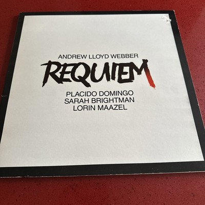 ANDREW LLOYD WEBBER Requiem 1985 LP Vinyl Record Album: EX/VG+ R150123