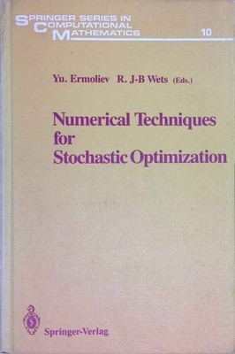 Numerical Techniques for Stochastic Optimization. SPRINGER SERIES IN COMPUTATION