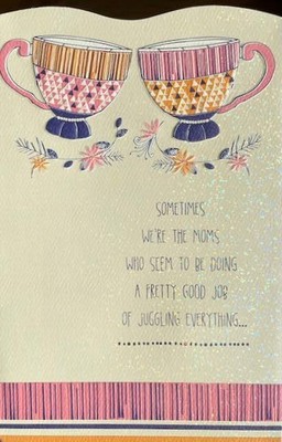 FRIEND *So glad I have you to laugh at craziness of it all* 3D MOTHER'S DAY CARD
