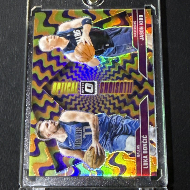 2024-25 Panini Donruss Optic - OI Jason Kidd, Luka Dončić #1 Orange Prizm /39