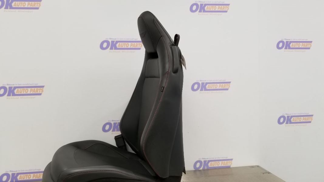 19 ASTON MARTIN VANTAGE MEMORY HEATED COOLED SEAT LEFT DRIVER BLACK LEATHER