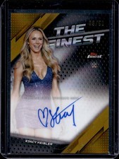 2025 Topps Finest WWE Stacy Keibler The Gold Refractor Auto #/50