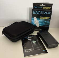 BACtrack Breathalyzer S80 With Case, Manual, and Extra Mouthpieces