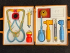 VINTAGE 1977 FISHER-PRICE #936 MEDICAL DOCTOR'S KIT FOR KIDS TOY KIT!!