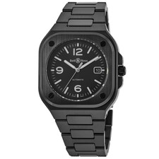 New Bell & Ross BR 05 Automatic 41mm Black Dial Men's Watch BR05A-BL-CE/SCE