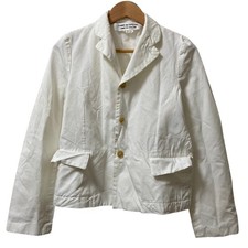 COMME des GAR ONS COMME des GAR ONS AD2008 Jacket Size S White Women USED
