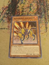 Salamangreat Jack Jaguar MP19-EN156 2019 Gold Sarcophagus Tin Mega Pack 1st...