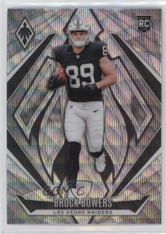 2024 Panini Phoenix Rookies Wave Brock Bowers #165 Rookie RC 15t1