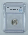 1946 Roosevelt Dime MS66 FB ICG *1675