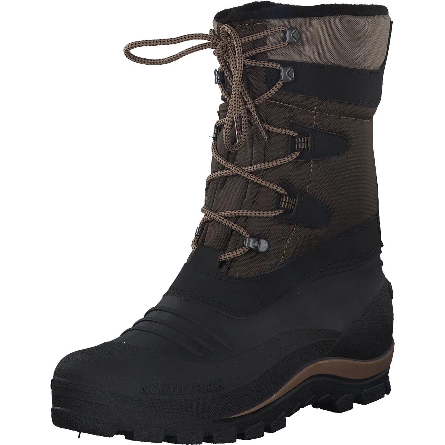 CMP Nietos Men’s Snow Boots Waterproof Warm Winter Hiking Shoes, Wood