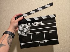 Universal Studios Movie Director  s Clapboard Clap Board Clapper Parks Souvenir