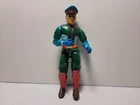 1993 GI JOE Capcom Street Fighter 2 M. Bison Action Figure Vintage v2 Blue