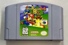 Super Mario 64 (Nintendo 64, 1999) Game Only - Authentic - Tested - Very Clean