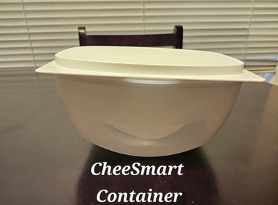 New Tupperware CheeSmart  Storage Container  Lid Cheese Keeper