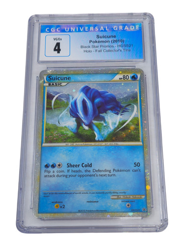 Suicune graded CGC 4 for sale on eBay
