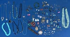 Vintage Estate Costume Jewelry Lot Necklaces Rings Earrings Pendants Bracelets