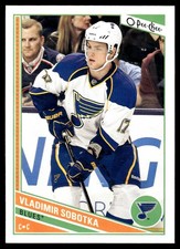 2013-14 O-Pee-Chee #370 Vladimir Sobotka St. Louis Blues Hockey Card