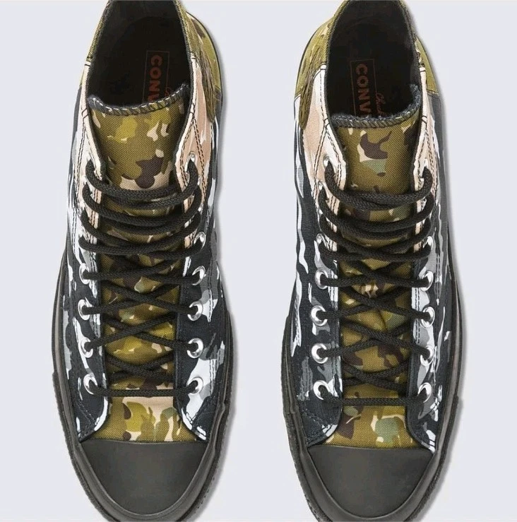Converse Chuck 70 Block Camouflage High Top Sneakers - Image 2 of 4