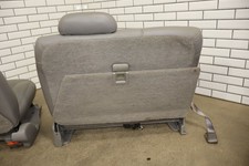 95-99 Chevy Suburban Gmt400 2nd Row Leather Bench Seat Gray 132