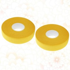 2 Pcs 20 M Yellow Cotton Hockey Stick Tape Sports Tape Sticky Anti 0.39 per metre