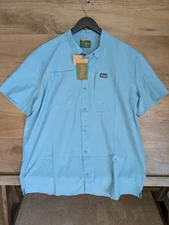 Marsh Wear Shirt Mens XL Botany Bay Lenwood Short Sleeve Collared Button Up NWT
