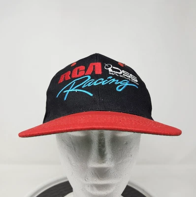 Casquette chapeau vintage Brickyard 400 snap back noir violet