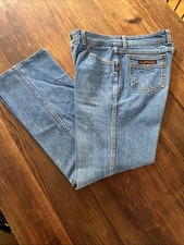 Vintage 80 s Sergio Valente Straight Leg Blue Denim Jeans