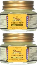 Tiger Balm Sport Rub Pain Relieving Ointment, Ultra Strength 0.63 oz (Pack of 2)