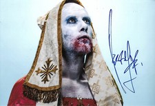 Adam "Nergal" Darski "Behemoth" signed 8x12 inch photo autograph Adam "Nergal" Darski "Behemoth" signed 8x12 inch photo autograph