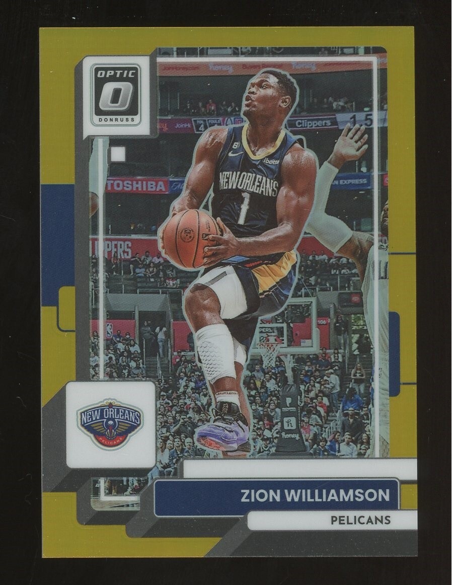 2022-23 Donruss Optic Gold #181 Zion Williamson Pelicans 7/10