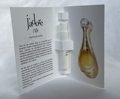 Dior J'Adore L'or Essence De Parfum 1ml 0.03 fl oz New
