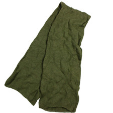 ORIGINAL MILITARY OG-108 WOOL GREEN KNIT WOOL KNIT SCARF NECKWEAR DSA