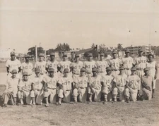CUBA CUBAN BASEBALL CLUB MANTILLA HAVANA CHAMPIONS PORTRAIT 1950s ORIG PHOTO 204