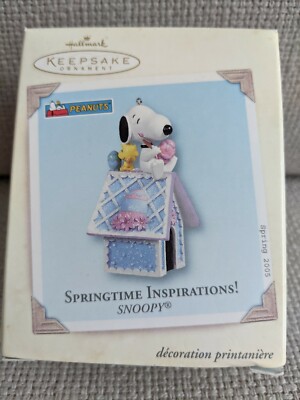 Hallmark Peanuts Snoopy Easter Springtime Inspirations 2005