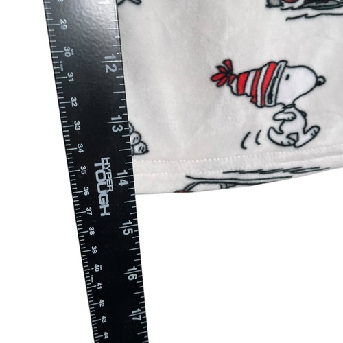 Peanuts T-Shirt Youth 4T Snoopy Long Sleeve Crew Neck Fleece Pajama - Picture 6 of 8