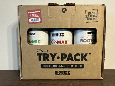 Biobizz Stimulant Try Pack 3x 250ml Alg-A-Mic Top-Max Root-Juice NEU
