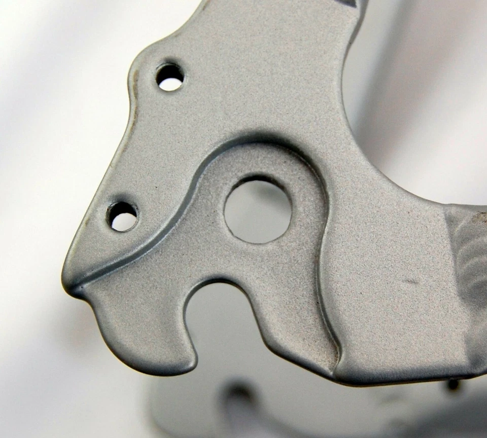 28 Zoll Damen Trapez Fahrradrahmen RH 45 cm Trekkingrad silber Alu Trapezrahmen - Bild 3 von 4