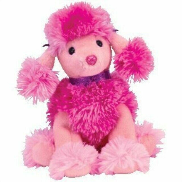 pink poodle beanie baby