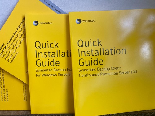 Symantec Backup Exec 10D with License Key/DVD and Installing Guide - Picture 11 of 13