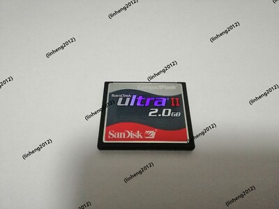sandisk  2GB  Ultra II  CF Memory CARD compact flash card