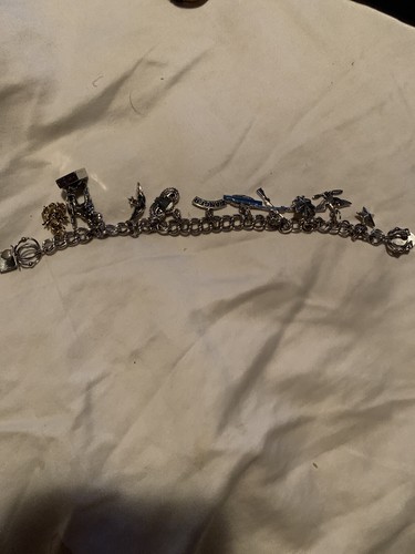Vintage Elco Sterling Silver Sweetheart Bracelet