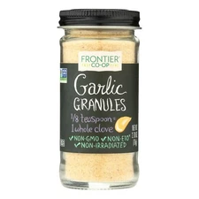 Frontier Herb Garlic - Granules - 2.70 oz (Pack of 3)