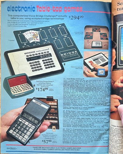 1980 Sears Holiday Christmas Wish Book Catalog Video Games Toys - Foto 3 di 15